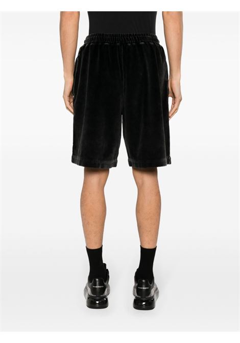 Shorts con drago di cristalli in nero - unisex ALEXANDER WANG | UCC1244090095A